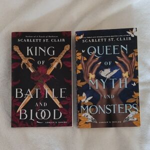 King Of Battle And Blood/Queen Of Myths And Monsters By Scarlett St. Clair